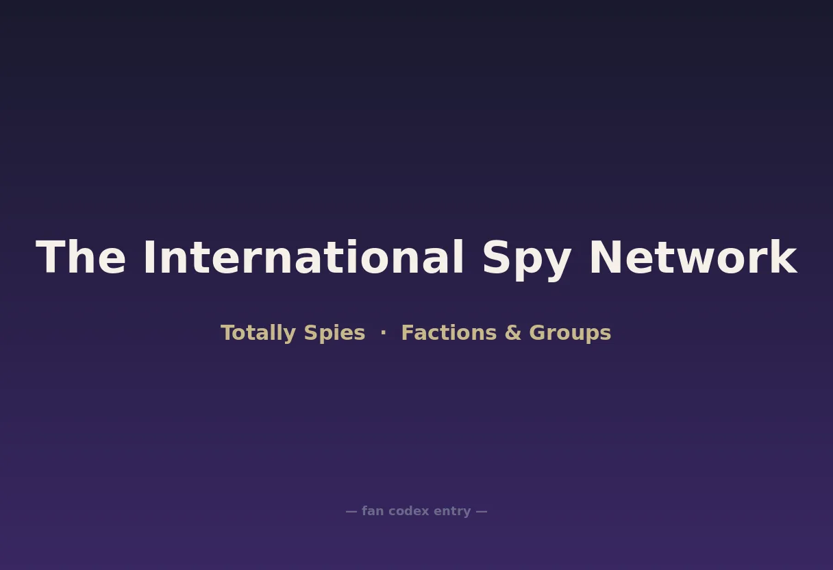 The International Spy Network