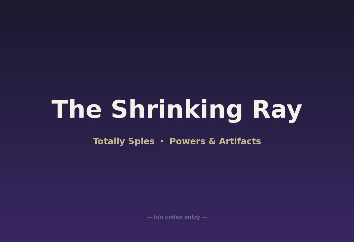 The Shrinking Ray