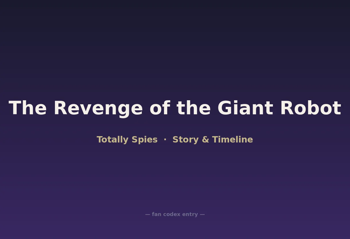 The Revenge of the Giant Robot
