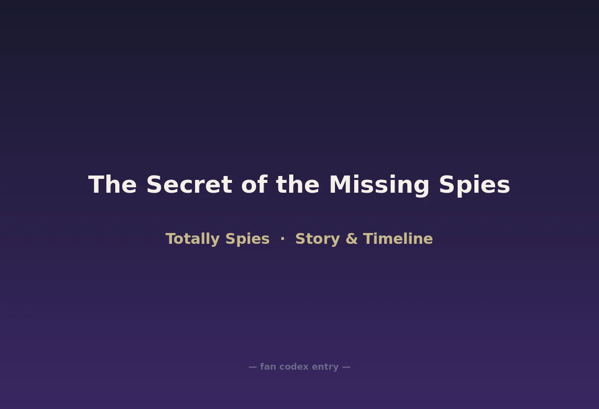 The Secret of the Missing Spies