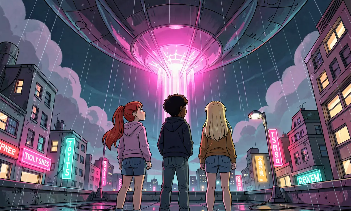 The WOOHP-versus-alien-threat storyline